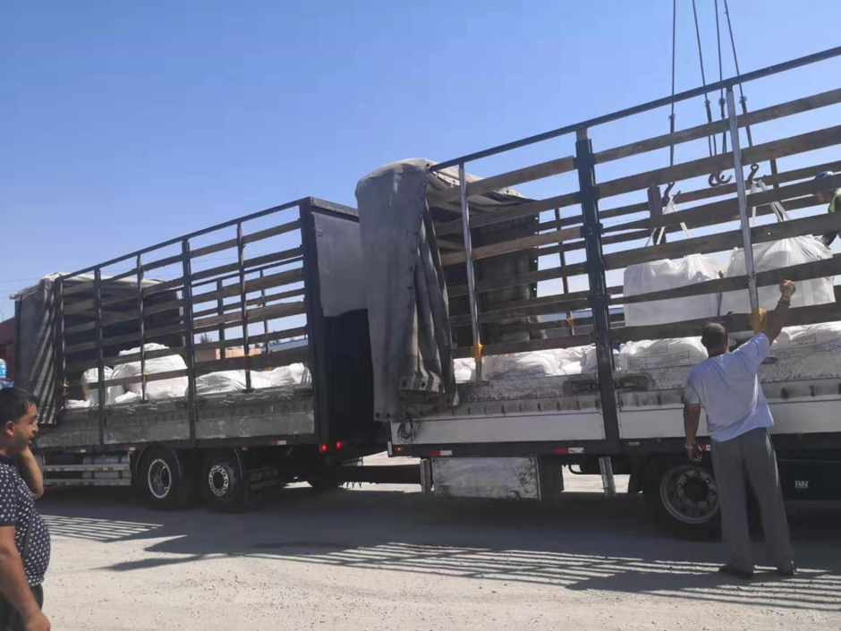 中国有色哈萨克斯坦回转窑材料运输项目